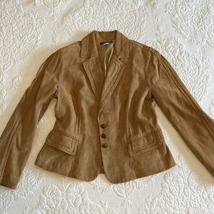 Brown Suede blazer✨